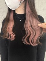 ルーツアイリー 心斎橋(ROOTS IRIE)&nbsp;ゆるカワ☆インナーピンク☆ピンクベージュ☆インナーエクステ