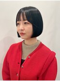 黒髪ボブ