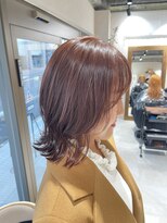 アドア 横浜(ADORE)&nbsp;【ADORE横浜】ピンクブラウン×外ハネボブ
