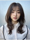 髪質改善*シアーカラーくびれイヤー*美髪【Zina 博多筑紫口】
