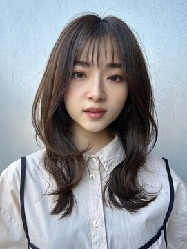 ジーナ 博多筑紫口(Zina) 髪質改善*シアーカラーくびれイヤー*美髪【Zina 博多筑紫口】