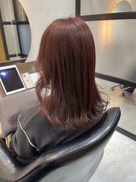 ケー 北千住(K.) 見た目キュート！「ピンクレッド」暖色カラー《北千住髪質改善》