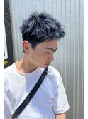 スパイキーショート!ブルーブラック