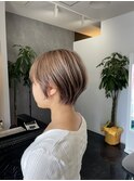 髪質改善トリートメント/滋賀/草津/南草津/ハイトーン/ショート