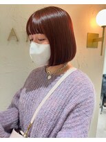 フレーム ヘア ルーム 天王寺駅前店(FRAME hair room)&nbsp;ブリーチなしのダブルカラー