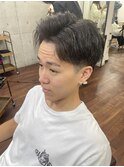 メンズ アップバング