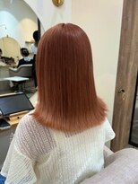 シアアルン 新小岩店(SHEER alun)&nbsp;オレンジカラー/ダブルカラー/SHEERalun新小岩店