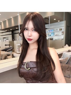 ロンド クラン 岡崎(Lond Clan) レイヤー/韓国/ボブ/縮毛矯正/髪質改善5218