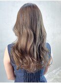 美髪ロング韓国ヘアくびれヘア_ba396181