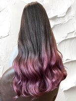 レア(Lea)&nbsp;ダークグレージュ × ピンク