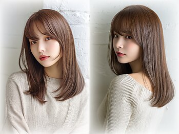 ペスカ 博多駅前店(pesca)の写真/【潤艶♪本格ケア】カラー＋カット＋選べるトリートメント￥6800！カラーと同時施術で髪の芯からツヤ髪に♪