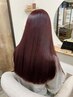 【超人気】前髪カット＋髪質改善ブリーチ＋髪質改善カラー＋トリートメント