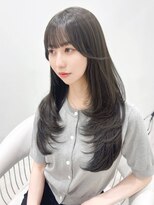 ノエシキカ(noe sikika)&nbsp;ミディアムヘア/暗めカラー/グランマッシュ/栄s23