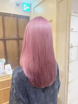 ネオリーブカップ 町田店(Neolive capu) ケアブリーチダブルカラー/キャンディピンク/トリートメント