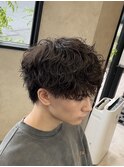 波巻きパーマツイストスパイラルパーマメンズ東区新潟駅