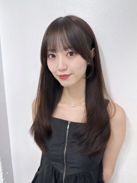 アイドットプラスフェリシア 表参道(i.+FERiCIA.) レイヤーカット/顔周り/前髪薄め/セミロング/表参道美容室