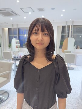 オン キャナルシティ博多前店(on) 【哉汰】くびれミディアム/チョコレートブラウン/ミディアム20代