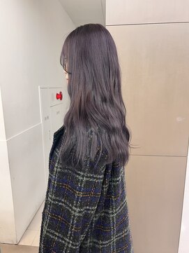 ローレンアオ(LOREN AO) 黒髪カタログ/クラゲヘアー/オリーブグレー/矢場町