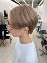 エゴル ナゴヤサカエ(ENGOL NAGOYA SAKAE)&nbsp;新美蓮/ミルクティー/ベージュ/1ブリーチ