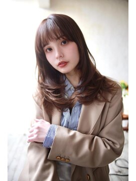 グランアージュ 船橋南口店(grandage) フェイスレイヤー/ルミシャスカラー/内巻き/船橋