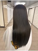 【髪質改善カラー】色落ちも綺麗なツヤベージュブラウン