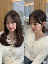 アフロートリノ(AFLOAT Leino) 結べるレイヤーカット 前髪顔まわりカット