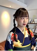 編み下ろしツイン