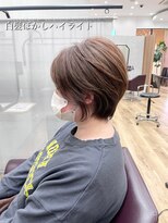 キセイ イオンモール新利府北館店(KISEI)&nbsp;大人の抜け感！白髪ぼかしカラー×小顔ショート３０代～６０代