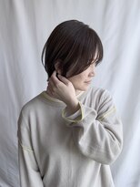 クレーデヘアーズ 相田店(Crede hair's) #耳かけでこなれる。シアー前髪の大人ナチュラルショート