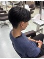 ウィル 西宮店(WiLL) 【前下がりセンターパート】後ろはすっきり刈りあげ!