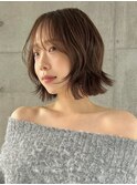 デジタルパーマ/レイヤーボブ/韓国巻き風/結べるレイヤーカット