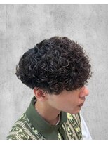 アッシュ 浦安店(Ash) プードルパーマ スペインカールメンズ