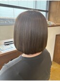 オリーブグレージュ/髪質改善縮毛矯正/髪質改善/