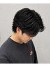 カット+フェザーパーマ(メンズパーマ/奈良/新大宮)