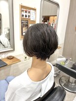 ヘアアンドメイク 心座(hair&make)&nbsp;髪質改善くせ毛ショートボブ小顔レイヤー