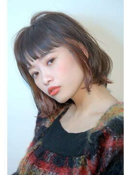 ヘアーサロン サボイア(HAIR SALON SAVOIA) インナーカラーにはピンクとヴァイオレット