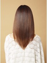 ヘアーアンドケア アミティエ(HAIR&CARE amitie)&nbsp;ミディアムレイヤースタイル/縮毛矯正/ノンアイロン/くせ毛改善