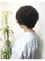 ヘアーアンドメイク ヒューラ 立川店(HAIR&MAKE hurra)&nbsp;ショートパーマスタイル
