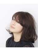 デジタルパーマ/ながれるレイヤー/大人巻き/前髪カール/alon