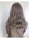 ミルクティーベージュダブルカラーインナーカラーケアブリーチ
