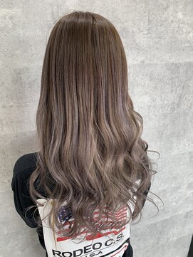 アイスキャンディー スパイス(Ice Candy SPICE) 地毛だけで再現するブルージュグラデーション