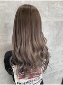 地毛だけで再現するブルージュグラデーション