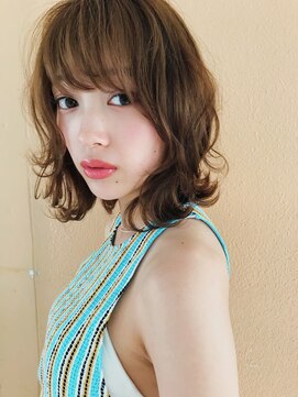 シー バイ ロンド 新宿(Sea by Lond) 【藤原三知代】ゆるふわで作る大人可愛いヘア