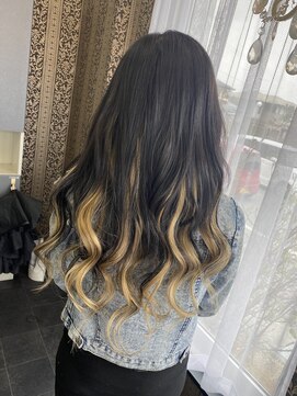 エクルルオブパッシング(ekururu of Passing) #プルエクステ#ダイヤモンド#100本