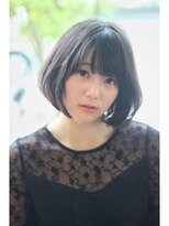 キャンパス(CANPUS)&nbsp;大人の黒髪ナチュラルボブ　【藤枝/藤枝駅】