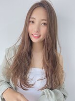 ルービック(Rubik's)&nbsp;カット/フォギーベージュ/レイヤーロング