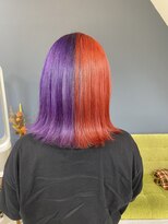 グルック ヘアー リラクゼーション 美章園店(Gluck Hair Relaxation)&nbsp;ハーフカラー