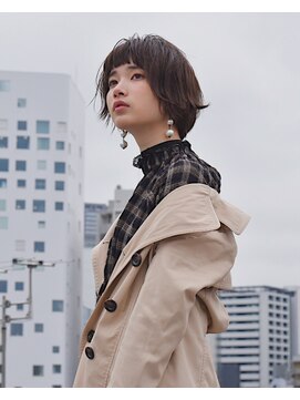 レブリイゼンコー イオンモール幕張新都心店(Reverie ZENKO) 外ハネショートボブ