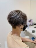 前下がりショートボブ