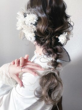 アプローズ(applause.) 卒業式ヘアアレンジ(袴×編みおろし♪)